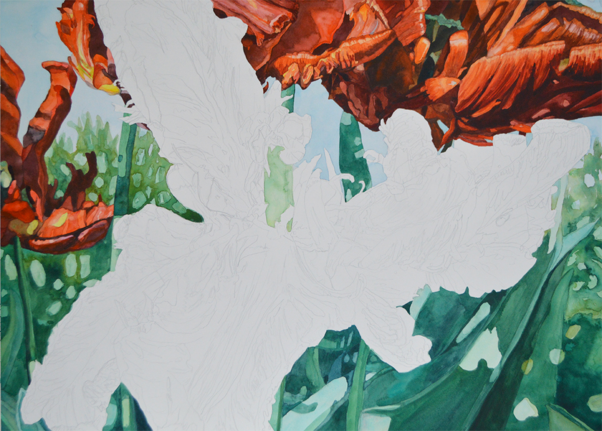 Tulip step 5 - Lynda Hoffman-Snodgrass