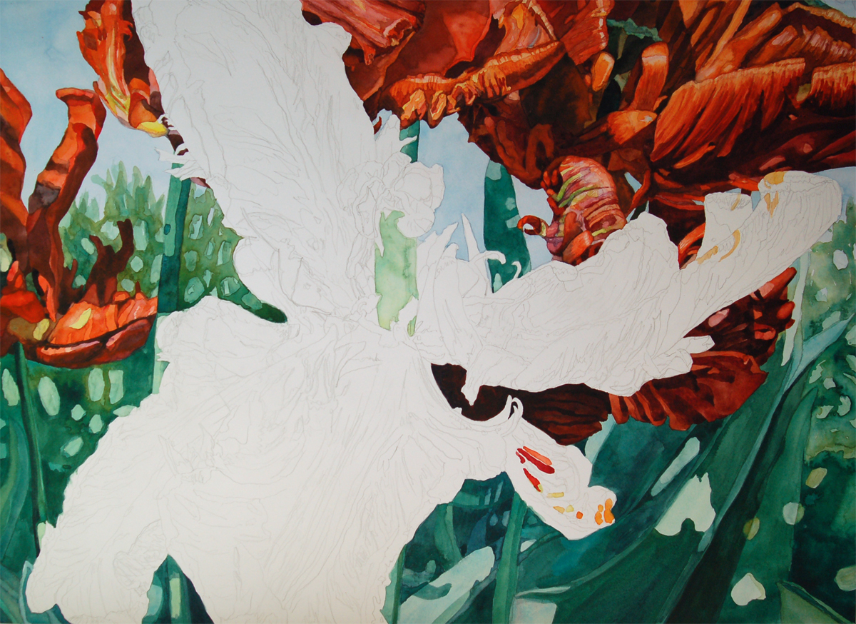 Tulip step 8 - Lynda Hoffman-Snodgrass