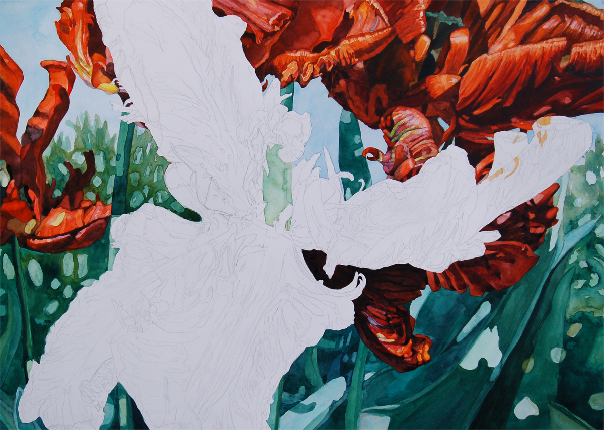 Tulip step 9 - Lynda Hoffman-Snodgrass