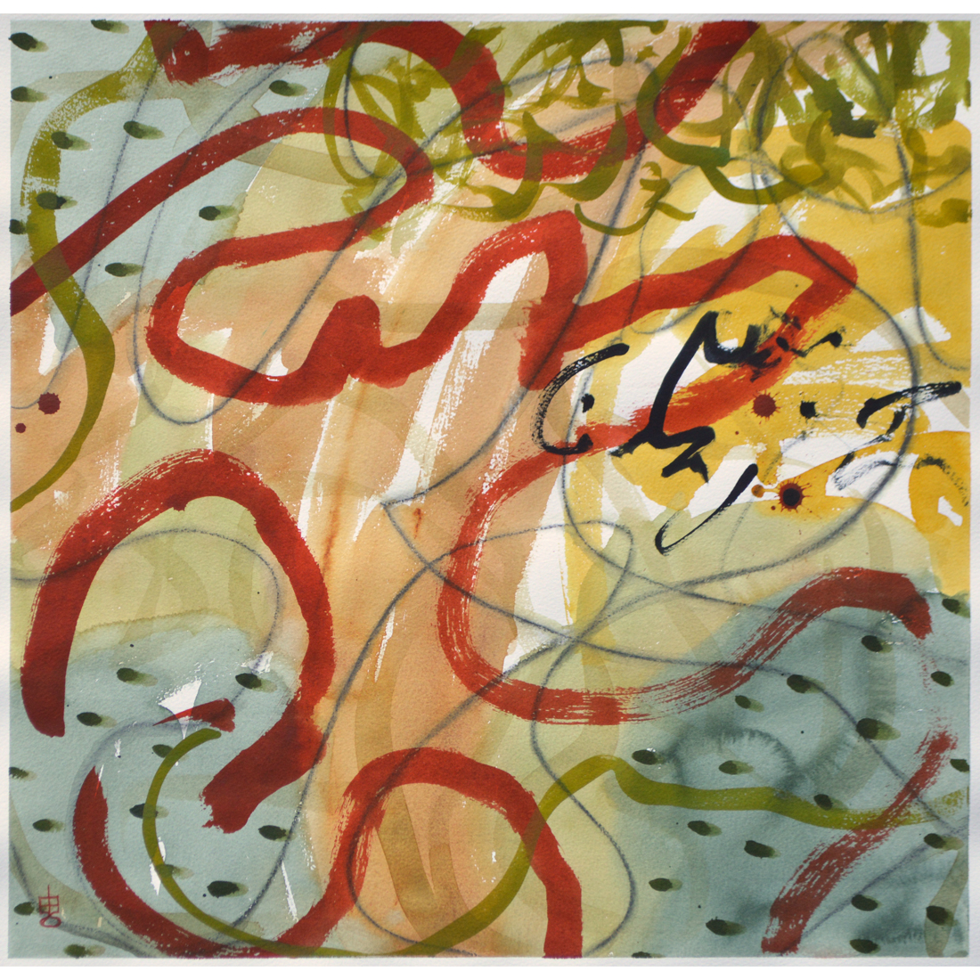 Expressions 16-1 watercolor by Lynda Hoffman-Snodgrass